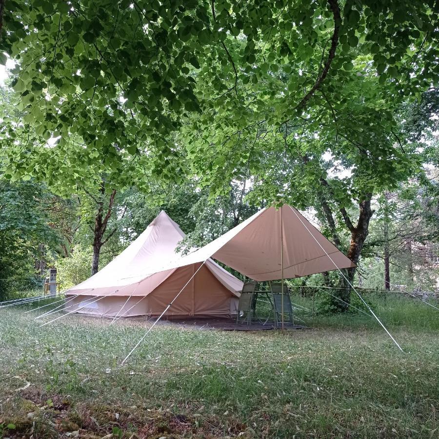 Camping Le Bel Air Mobil Home Le Cornouiller 4 Personnes Limogne-en-Quercy Экстерьер фото